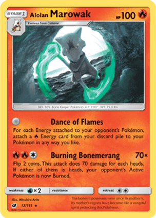 Carta Marowak de Alola