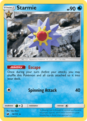Carta Starmie