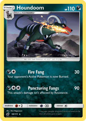 Carta Houndoom
