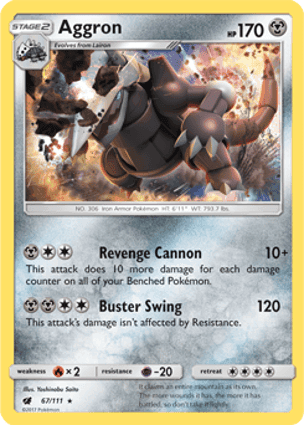 Carta Aggron